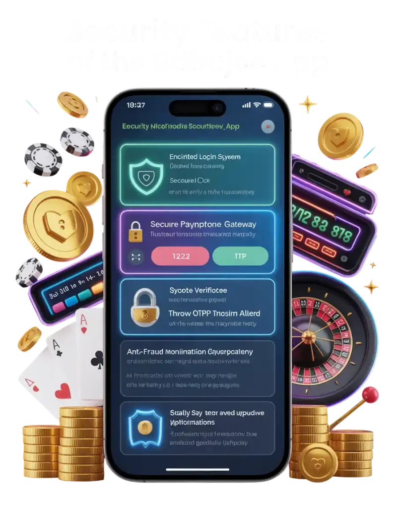 Security Features of the bdbajee App